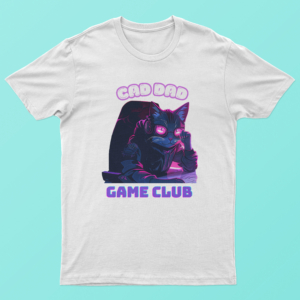 Cat Dad Gamer Shirt