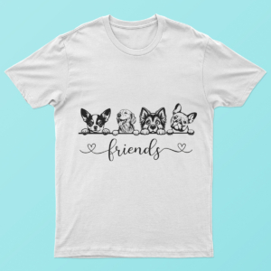 Friends Forever Dog Lover T Shirt