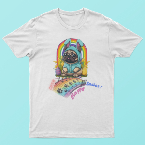 Happy Easter Pug T Shirt