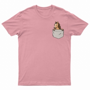 Horse Pocket T Shirt 1