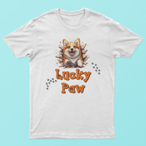 Lucky Paw DOG T Shirt