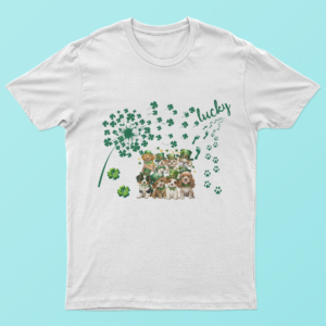 st patrick's day dog shirt